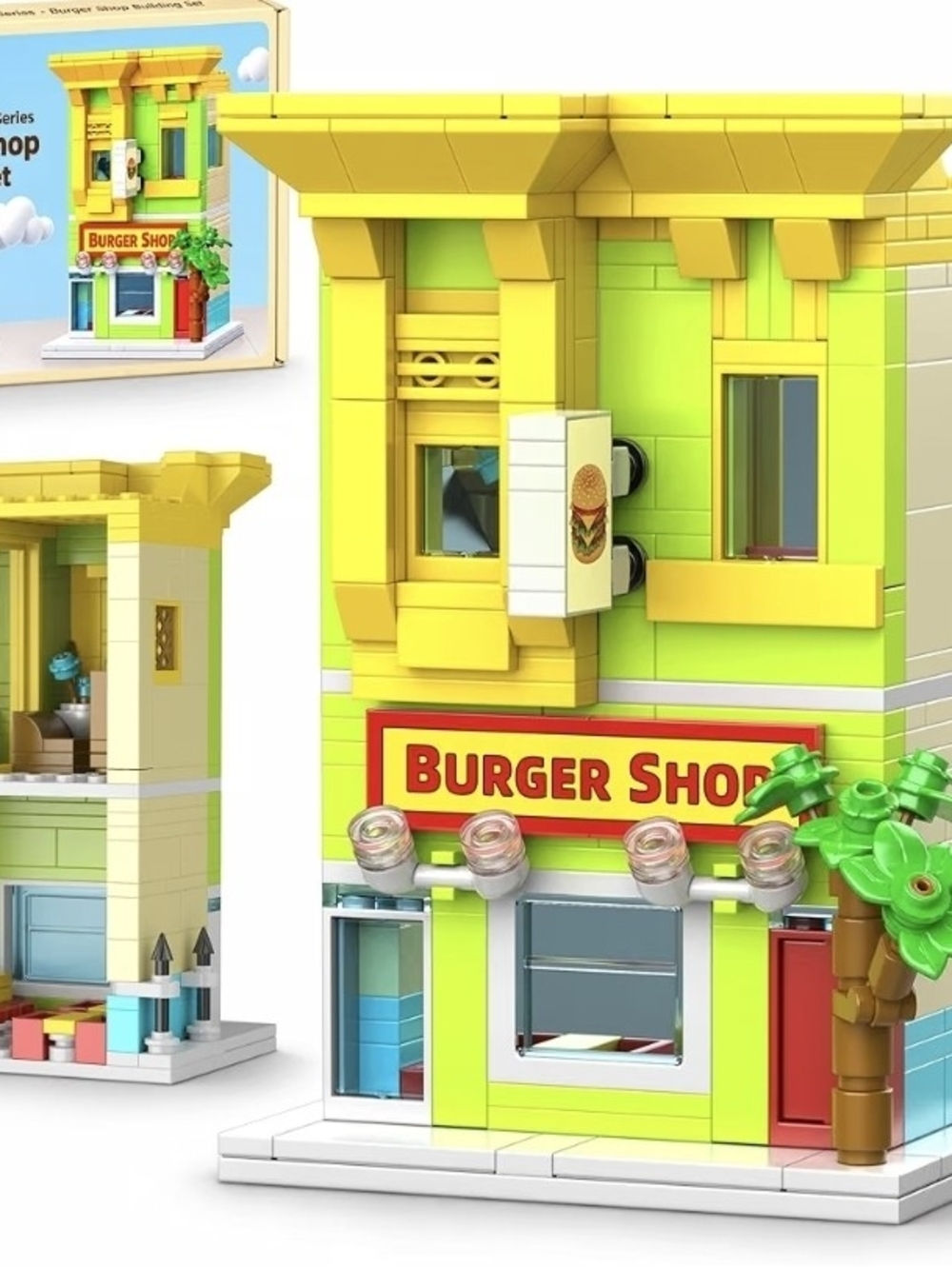 Burger Shop Building Block Puzzle